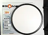 Накладний світильник чорний 38W 5000K IP20 MD-01-R38-5, фото 7