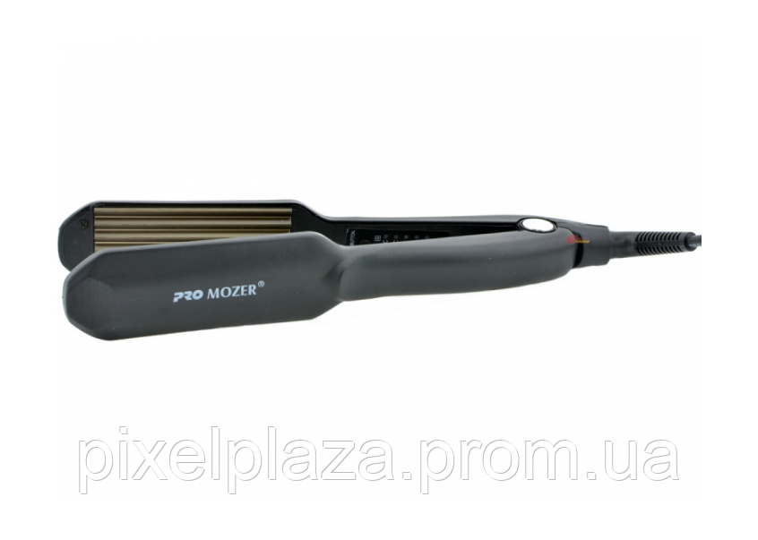 Утюжок гофре для волос Pro Mozer MZ 7711 Черный PZ, код: 2552487 - фото 2 - id-p2174639445