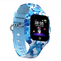 Детские умные GPS часы с видеозвонком Wonlex KT22s Blue (SBWKT22SBLUE) ET, код: 7574366