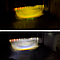 Led додаткова Mini фара/лінза на авто, мотоцикл, мопед, з функцією білого та жовтого кольору R12 (1шт), фото 11