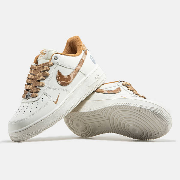 Nike Air Force 1 Low x BAPE White Orange 1 Krosonavtik 2174673609