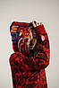 Червоний худі Bape Tiger Camo толстовка на блискавці Full Zip кофта з подвійним капюшоном бейп чоловіча жіноча, фото 8