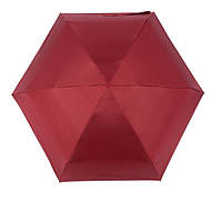 Зонты для девушек / Компактный зонт / Мини зонт в футляре / Зонт маленький. SJ-968 Цвет: красный