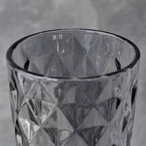 Лимонадниця, скляний глечик для напоїв з краником, диспенсер на 5л., тонований, 26*19*53см. (9098-009), фото 4