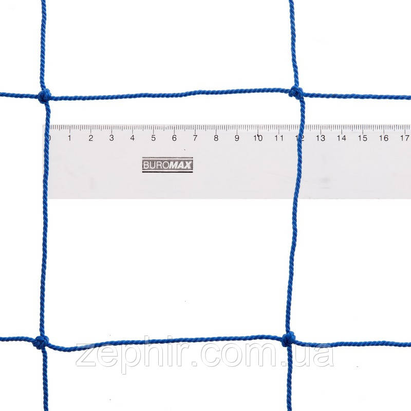 Сетка для волейбола Zelart Эконом12 Норма SO-9551 9x0,9м синий-желтый ep - фото 8 - id-p2174705259