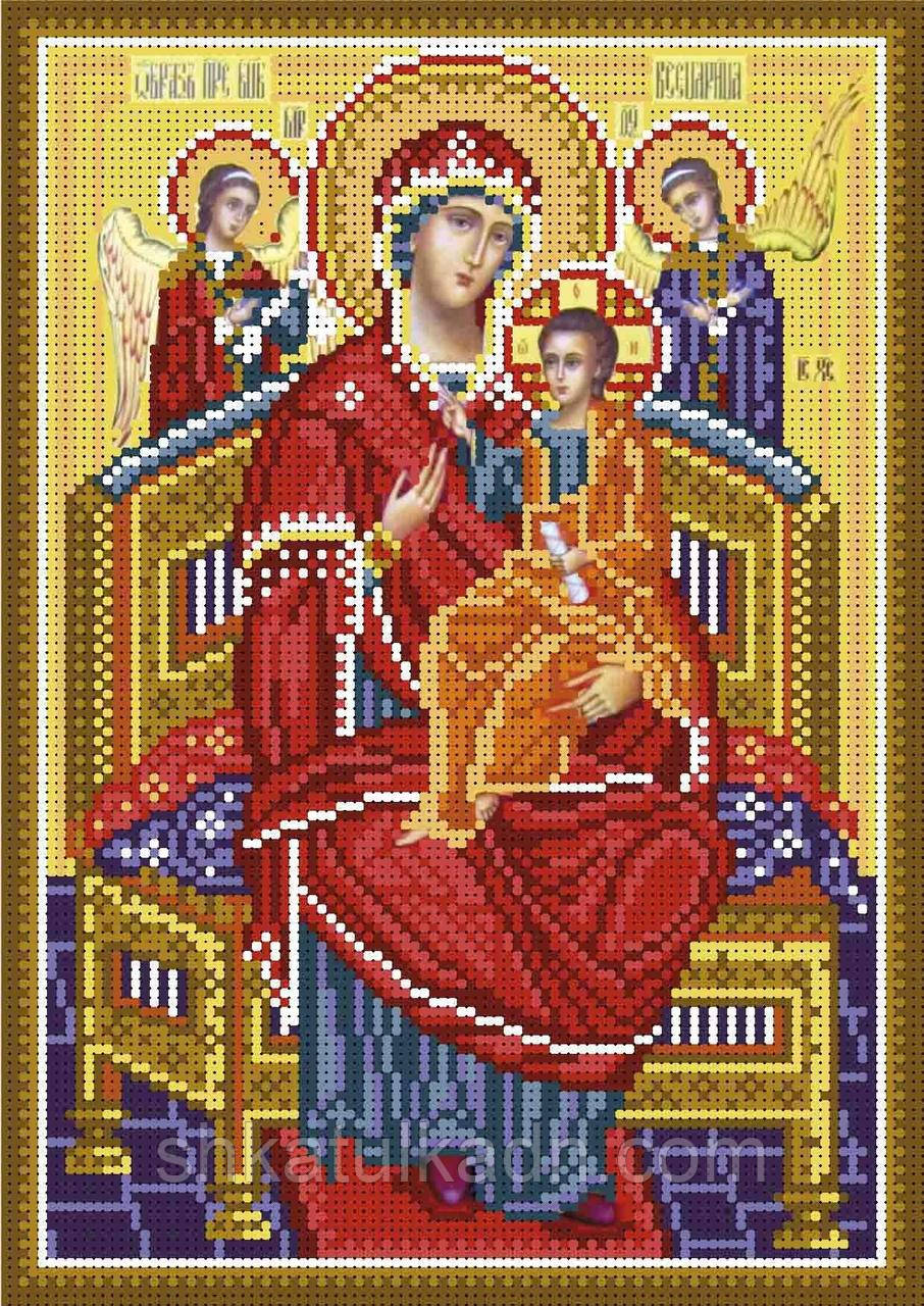 Схема для вишивки бісером Всецариця