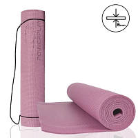 Коврик для йоги PowerPlay 4010 PVC Yoga Mat 173 x 61 x 0.6 см Лавандовий (PP_4010_Lavender_(173*0,6)) g