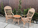 2 крісла Словацькі +стіл Коса круглий, фото 3