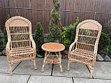 2 крісла Словацькі +стіл Коса круглий, фото 5