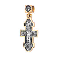 Православный крест Икона Божией Матери «Нечаянная Радость 131691 Оникс BM, код: 6735604