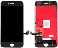 Дисплей модуль тачскрин iPhone 7 черный оригинал переклеенное стекло