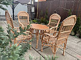 4 Крісла Словацькі +стіл Кухонний Овал, фото 5