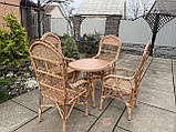 4 Крісла Словацькі +стіл Кухонний Овал, фото 4