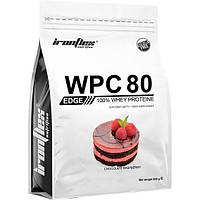 Протеин IronFlex WPC 80eu EDGE 900 g 30 servings Chocolate Raspberry QT, код: 7669806