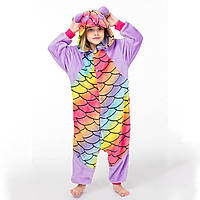 Пижама детская Kigurumba Панда Чешуя S - рост 105 - 115 см Разноцветный (K0W1-0101-S) QT, код: 1776057
