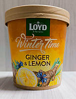 Травяной чай Loyd Ginger & Lemon з цедрою лимона и имбирем 50г