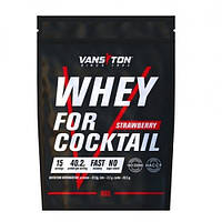 Протеин Vansiton Whey For Coctail 900 g 15 servings Strawberry QT, код: 7520945