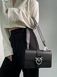 Жіноча сумка Пінко чорна Pinko Black Love Classic Icon Simply