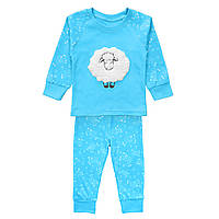 Детская пижама Dexters с овечкой 134 см голубой (135926384) QT, код: 8334241