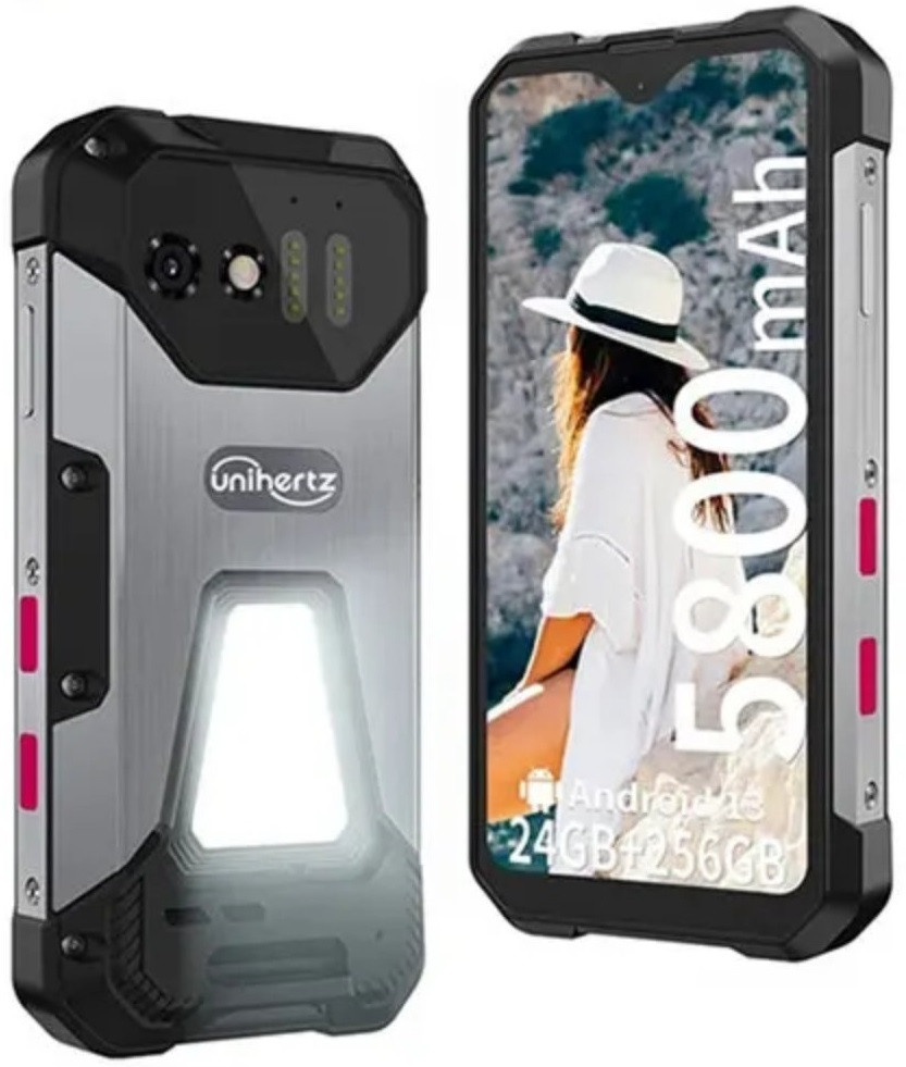 Cмартфон Unihertz 8849 TANK Mini 8/256GB Екран 4.3" NFC Helio G99+чохол