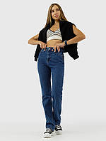 Женские джинсы 44 темно синий Yuki ЦБ 00228363 QT, код: 8424671