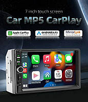 Автомагнитола 7" дюймов с CarPlay/AndroidAuto 2Din