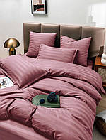 Комплект постельного белья сатин SADA Lux евро темно-розовый (55447) BM, код: 8259929