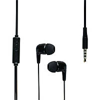 Проводные наушники с микрофоном и вакуумными амбушюрами Hoco M97 Enjoy 3.5 mm 1.2 m Black BM, код: 8216667
