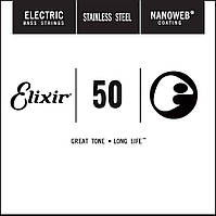 Струна Elixir 13351 Nanoweb Stainless Steel Electric Bass String .050 QT, код: 6556855