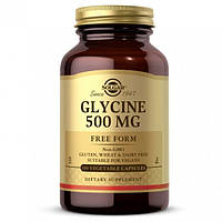 Гліцин Solgar Glycine 500 mg 100 Veg Caps BM, код: 7519123
