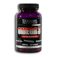 Омега для спорта Ultimate Nutrition Omega 3 90 Softgels BM, код: 7519603