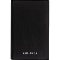 Наружный карман для диска PowerPlant 2.5" SATA USB3.1 (HC380473) Black