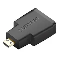 Перехідник Ugreen Micro HDMI (тато) - HDMI (мама) Adapter Black