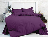 Комплект постельного белья сатин SADA Lux евро фиолетовый (77679655) QT, код: 8310193