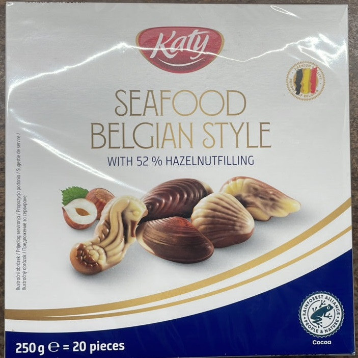Цукерки Шоколадні Katy Belgian Style Бельгійські 250 г Німеччина