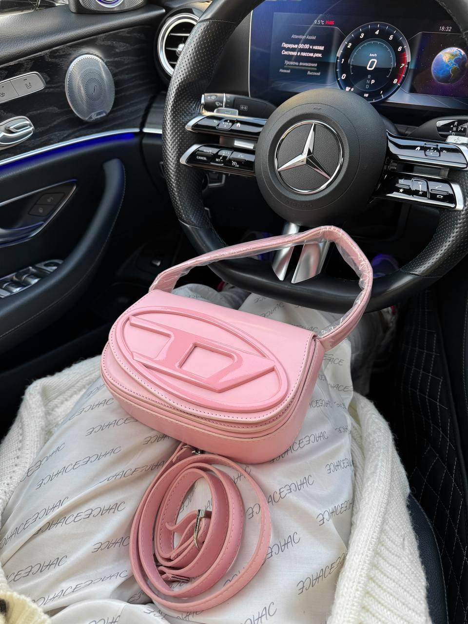 Жіноча сумка Дизель рожева Diesel Pink