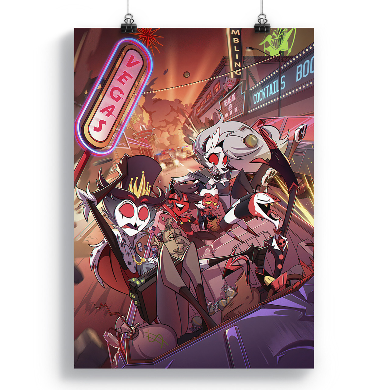 Плакат Пекельний Бос | Helluva Boss 03