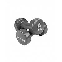 Гантель вінілова STUDIO DUMBBELL LivePro LP8076-4, 1 шт, 4 кг, Toyman