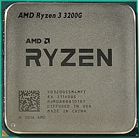 Процесор sAM4 AMD Ryzen 3 3200G 3.6-4.0GHz 4/4 384kB+2MB+4MB DDR4 2933 Radeon Vega 8 8x 65W бу