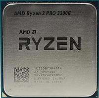 Процессор sAM4 AMD Ryzen 3 Pro 3200G 3.6-4.0GHz 4/4 384kB+2MB+4MB DDR4 2933 Radeon Vega 8 8x 65W бу