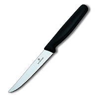 Кухонный нож Victorinox Steak 110 мм Черный (5.1233.20) UL, код: 1252576