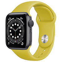 Ремешок Silicone Band Apple Watch 42 44 mm S M Lemon DH, код: 8097557
