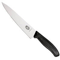 Кухонный нож разделочный Victorinox Swiss Classic Carving 19 см Черный (6.8003.19B) UL, код: 1709207