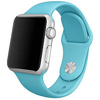 Ремешок Silicone Band Apple Watch 38 40 mm S M Sea Blue DH, код: 8097592