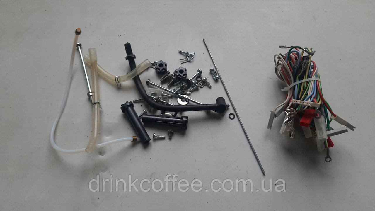 Дрібні деталі + дроти з роз'ємами для Кавомашини DeLonghi ESAM 3300_3 Magnifica Rapid Cappuccino б/у