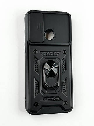 PC + TPU чохол Camshield Armor для ZTE Blade A53 / чорний, фото 3