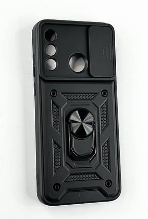 PC + TPU чохол Camshield Armor для ZTE Blade A53 / чорний, фото 1