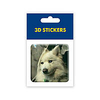 3D-стикер Мем грустный собака SX-23 Tattooshka DH, код: 7933297