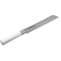 Кухонный нож для хлеба 200 мм Satake Macaron White (802-246) QT, код: 8359686