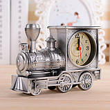 Настільний годинник потяг Train clock, фото 4